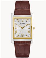 Orologio Bulova Classic Rectangle in Acciaio 98B430 - 98B430